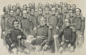 連合のチャンピオン、1861 作： Nathaniel Currier